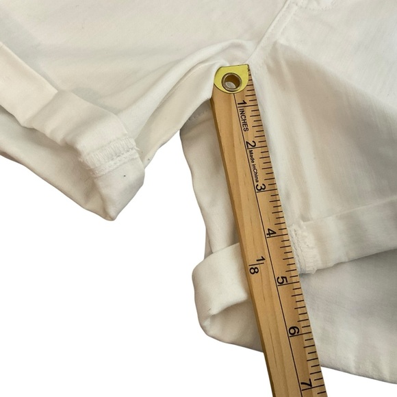 Crown & Ivy White Jean Shorts - Picture 7 of 7